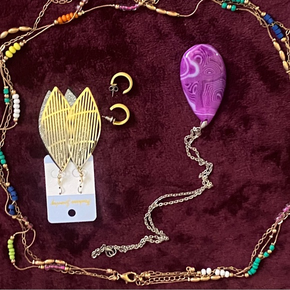 Colorful Women's Jewelry Set - Picture 11 of 15